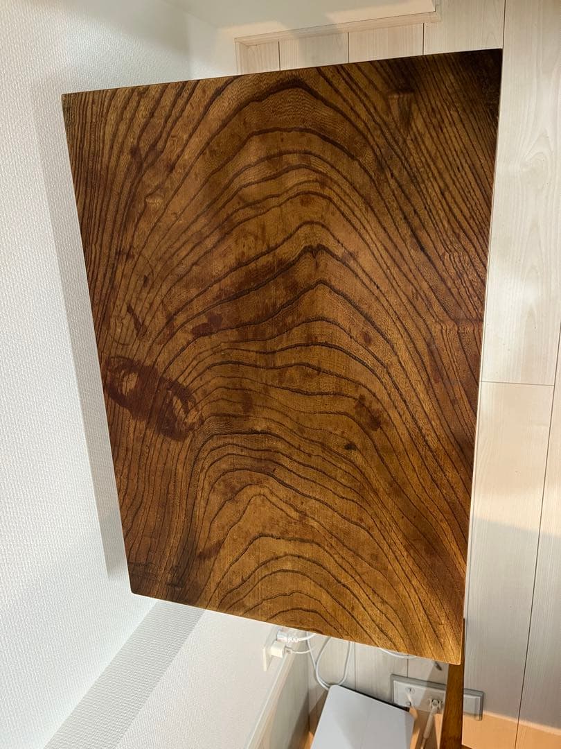 ★アンティーク★カフェテーブル【ケヤキ一枚板】 ★アンティーク★カフェテーブル【ケヤキ一枚板】