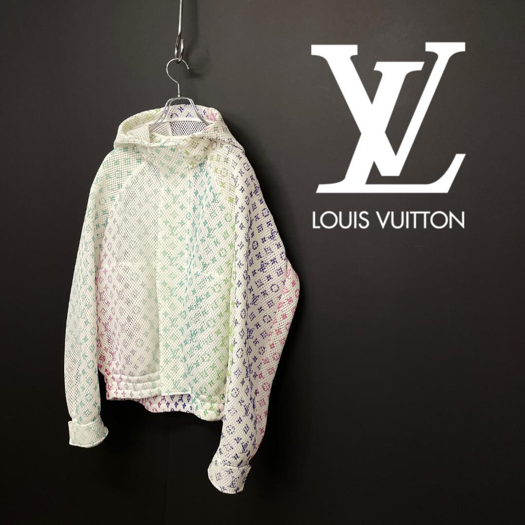 22SS LOUIS VUITTON ルイヴィトン モノグラム メッシュブルゾン