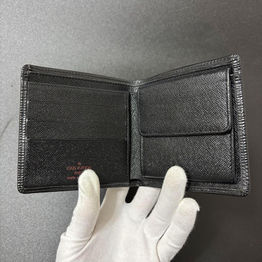 ｍ17　マルコ　エピ　ノワール　ブラック　二つ折り財布 LOUIS VUITTON ルイヴィトン 財布 メンズ 二つ折り