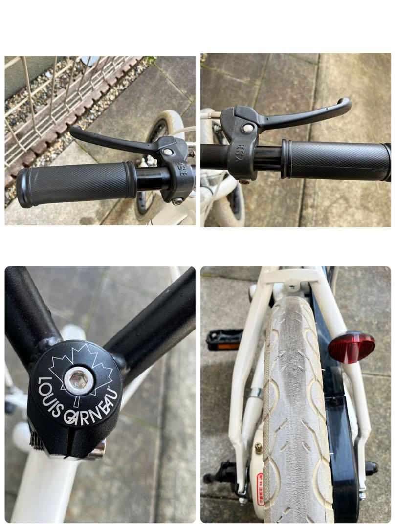 LOUIS GARNEAU 子供用自転車 ホワイト　16インチ ルイガノ キッズ