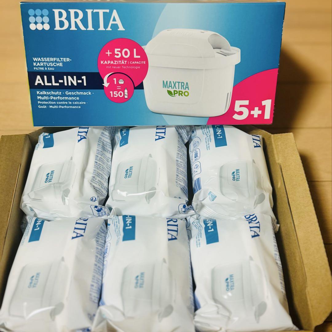 新品　6個 BRITA マクストラ プロ 交換用フィルター カートリッジ ブリタ