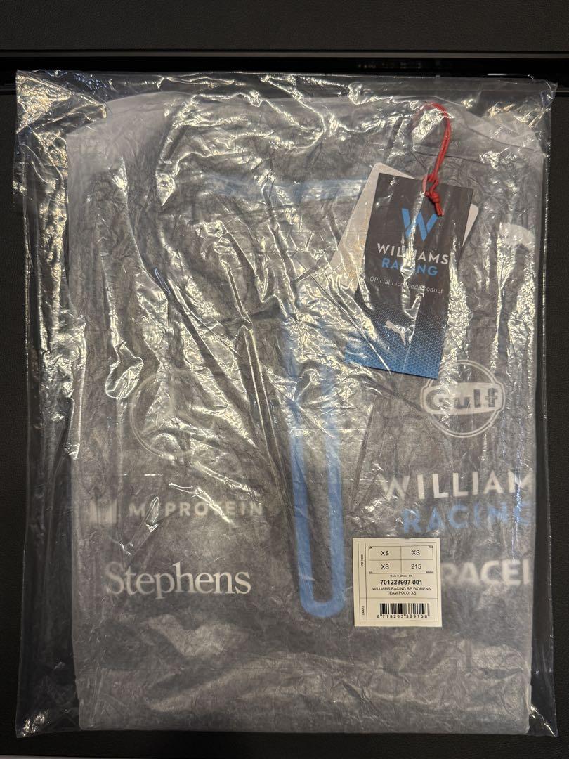 Willams Racing RP Women’s Team Polo, XS.