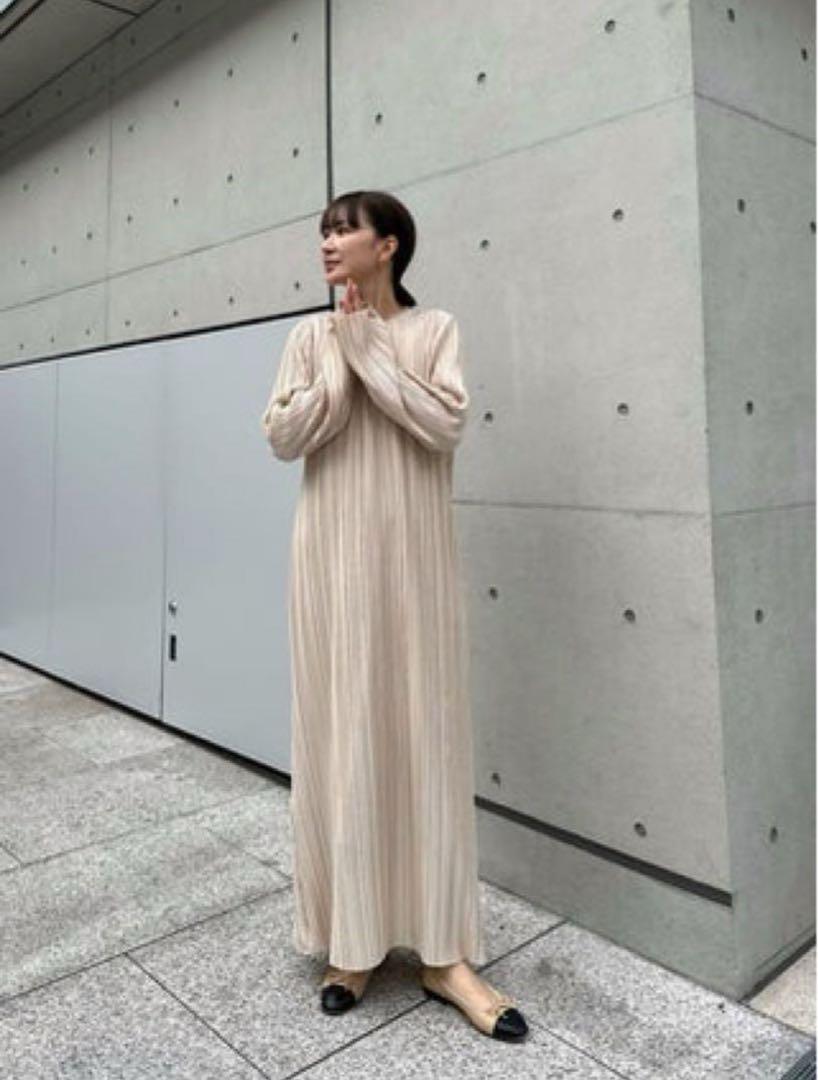 クラステラー　ClaSTEllaR PLEATED LONG DRESS