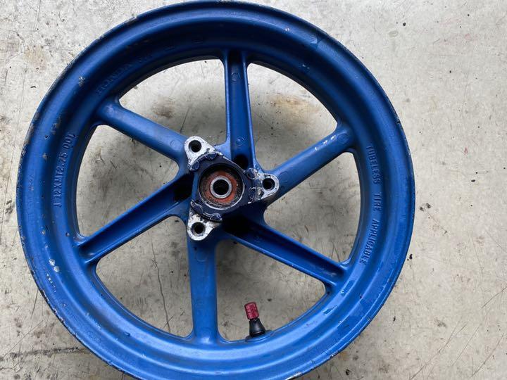 メルカリ ホンダ Jinjin Nsr50 80 6本スポークnチビ N5 モンキー ホイール 5 000 中古や未使用のフリマ