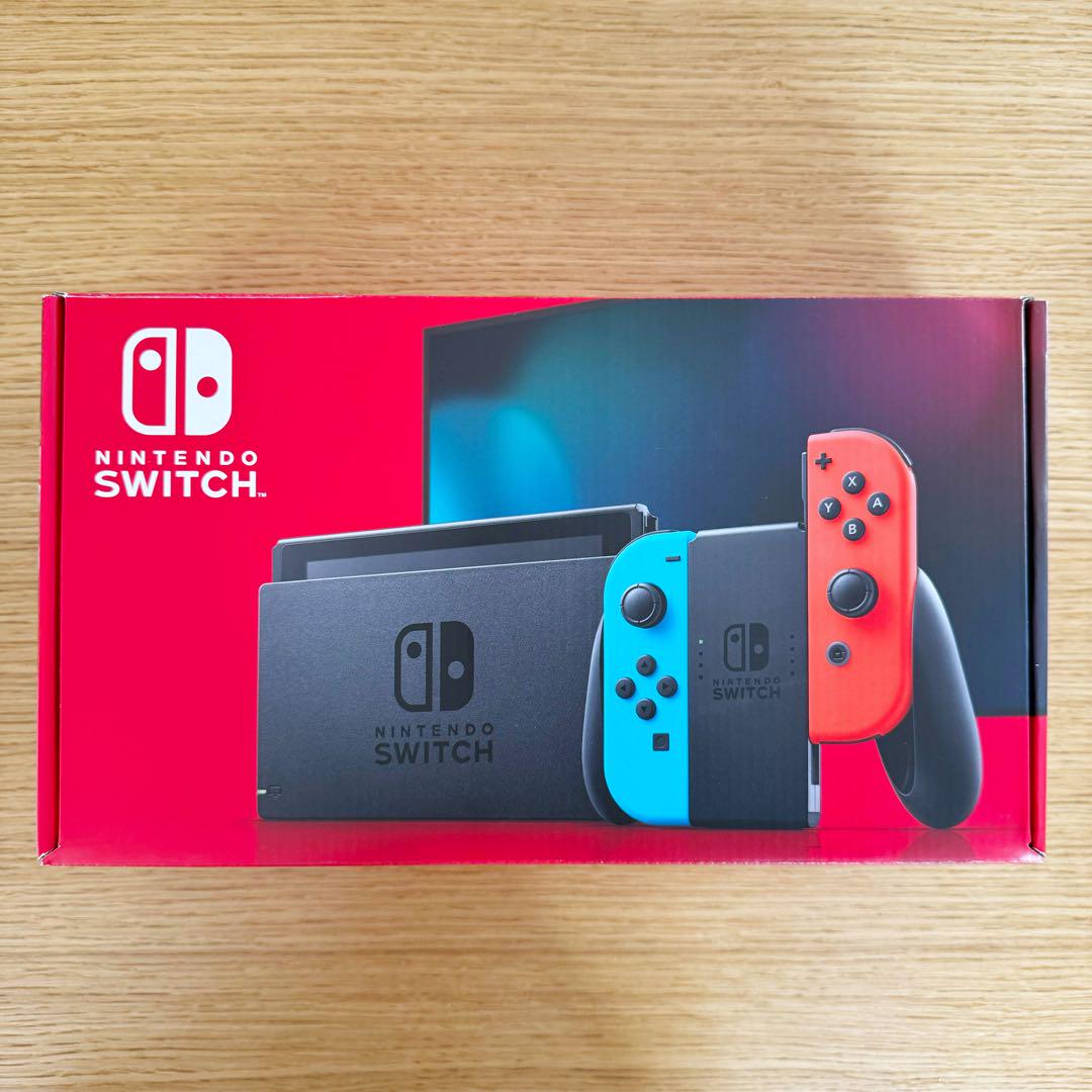 【美品】ニンテンドースイッチ 本体 バッテリー持続時間が長くなった新モデル 17,155円