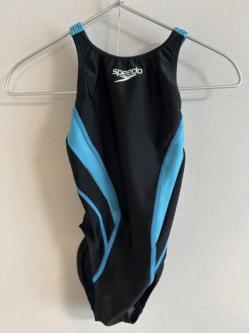人気定番の Speedo 水着 黒/青 サイズ130 FINA公認 - メルカリ 水着・ラッシュガード