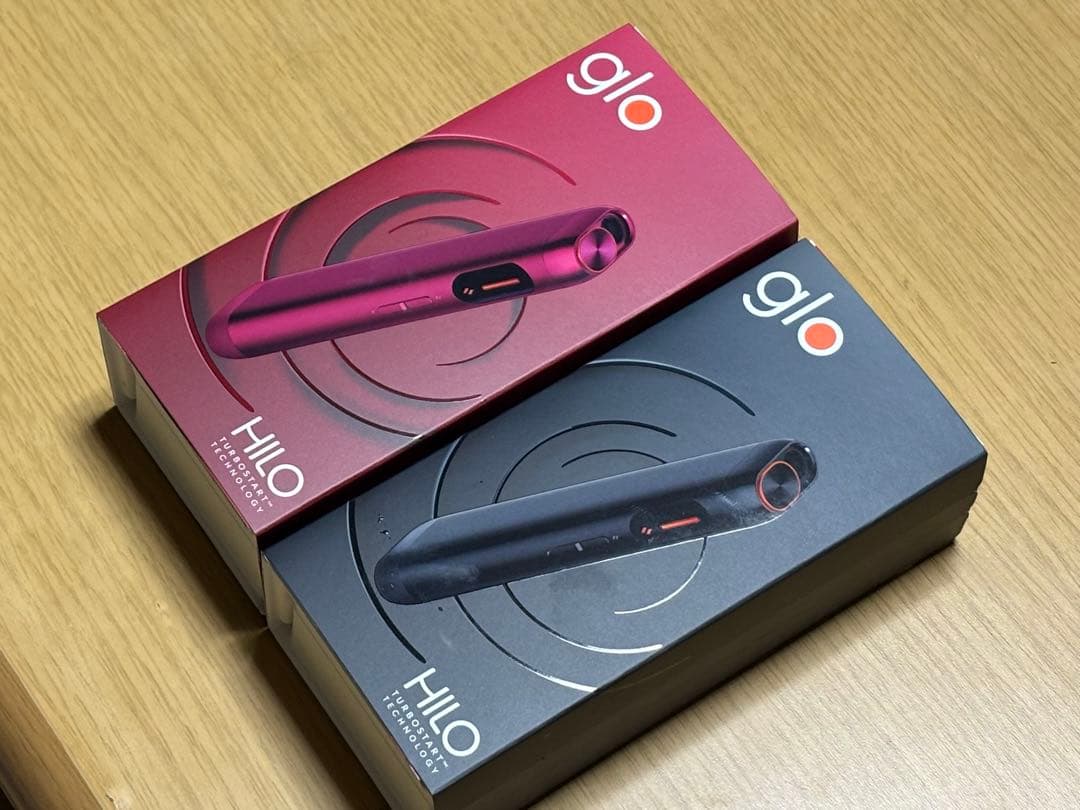 glo HILO(グローヒーロ) 宮城県限定 2色セット オニキス&ルビー未開封 glo HILO(グローヒーロ) 宮城県限定 2色セット オニキス&ルビー未開封