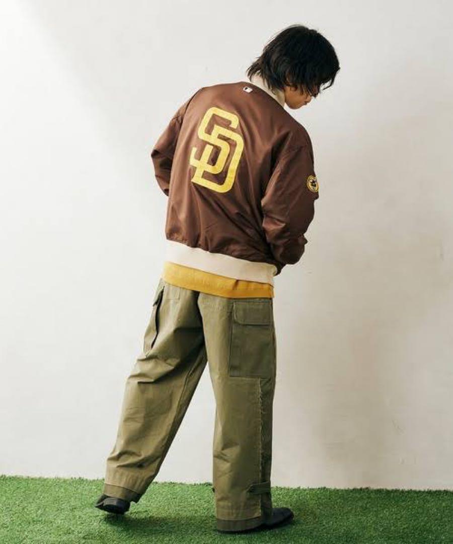 FANATICS × relume 別注 スタジアムジャケット パドレス MLB