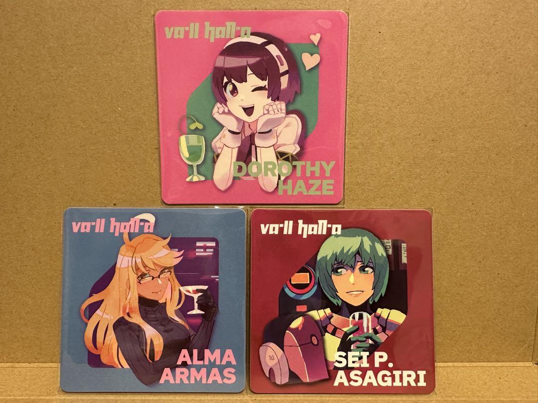 ゲーマー焼きコースター　VA-11 Hall-A　コンプセット Amazon.co.jp: ゲーマー焼き VA-11 HALL-Aコースター : ホビー