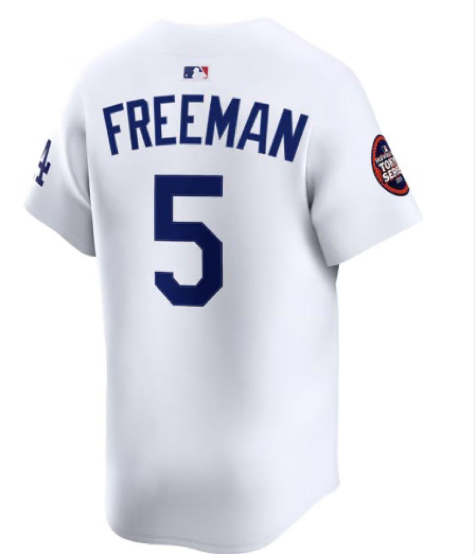【限定】MLB ドジャース フリーマン選手 2025 東京シリーズ ユニフォーム 限定】MLBドジャース フリーマン選手 2025 東京シリーズ