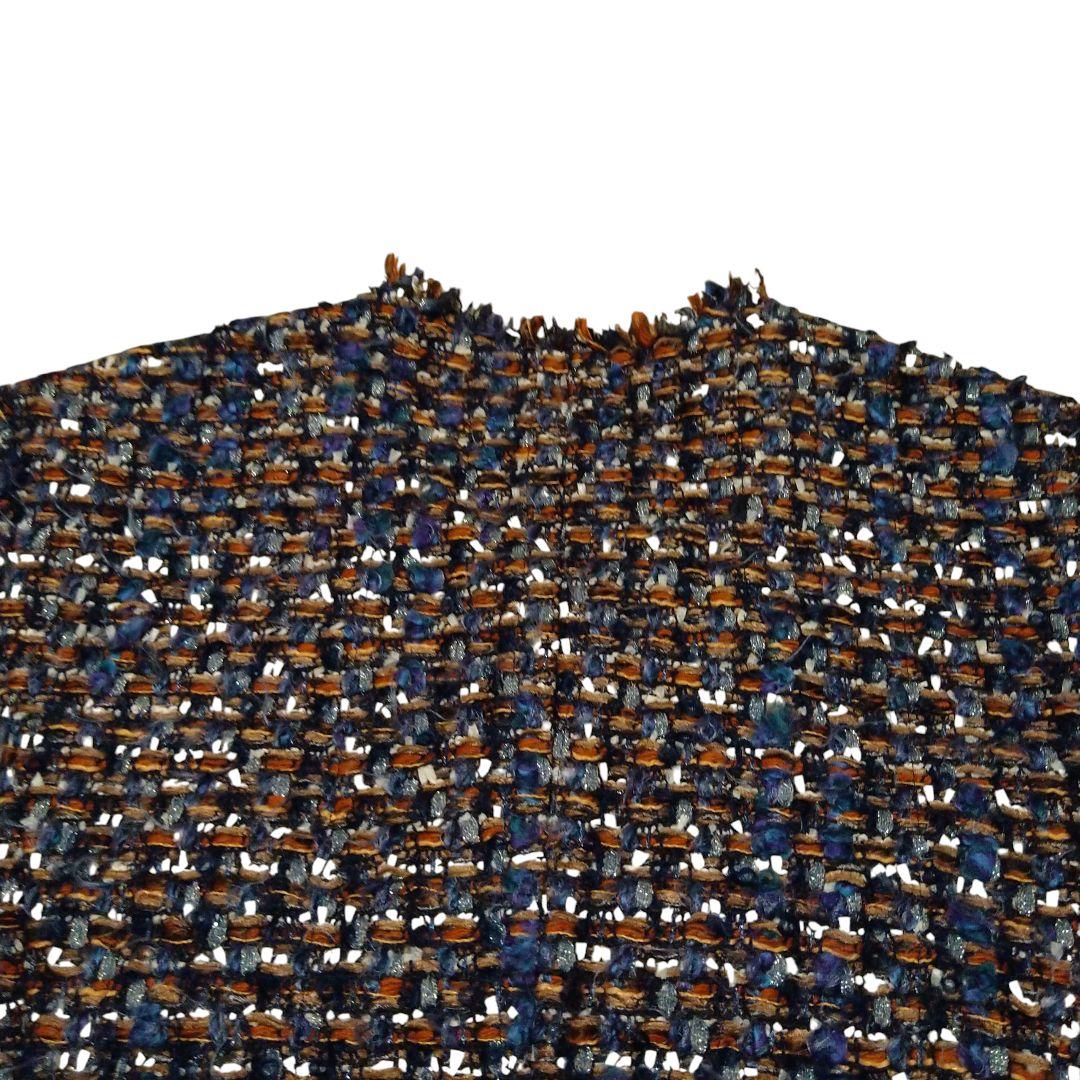 23区 ヘリテージクラシック ノーカラージャケット ミックスツイード 40サイズ 23区 ヘリテージクラシック ノーカラージャケット ミックスツイード 40サイズ