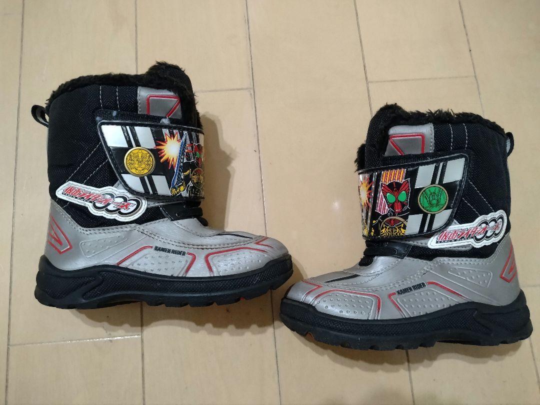 仮面ライダーアギト　スノーブーツ　19.０センチ　靴　冬靴　ブーツ　当時物 仮面ライダーアギト スノーブーツ 19.0センチ 靴 冬靴 ブーツ