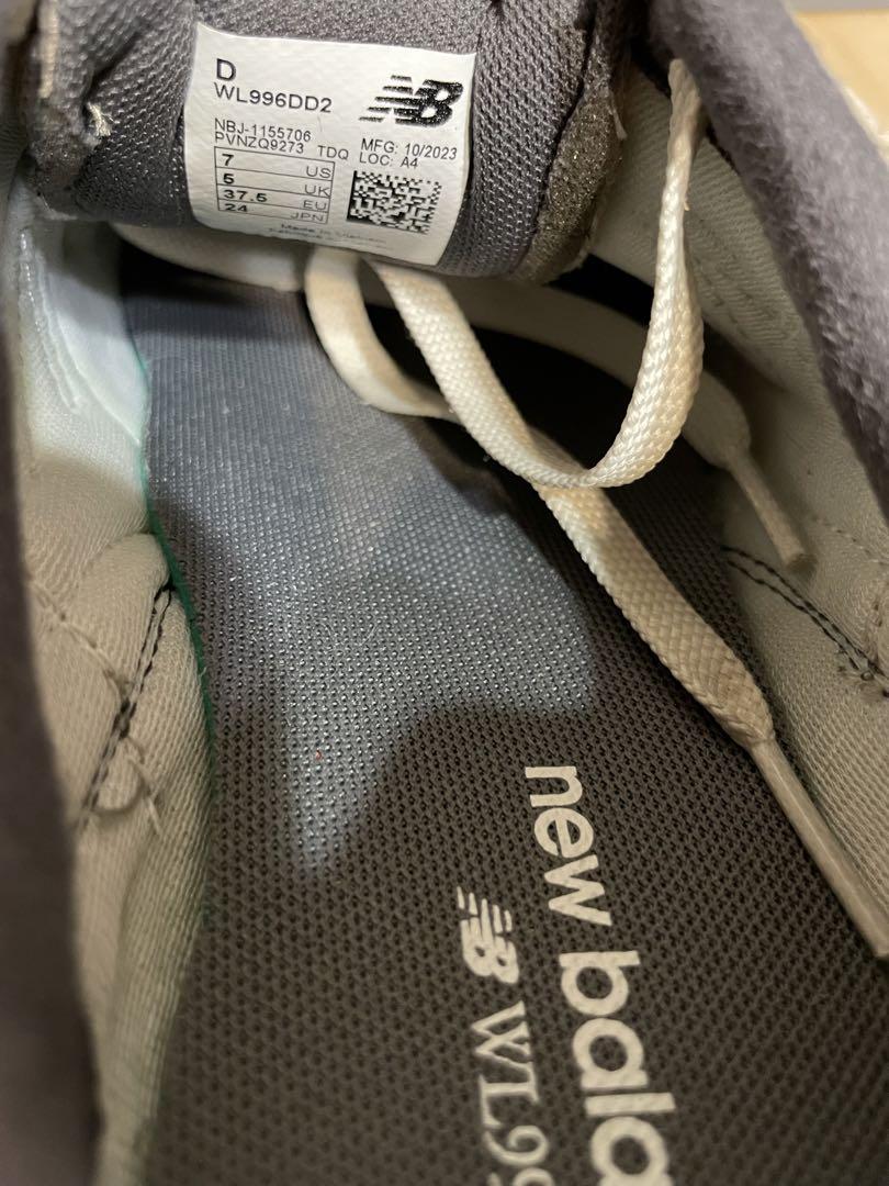 【美品】ニューバランス 996 WL996 ライトブラウン 24