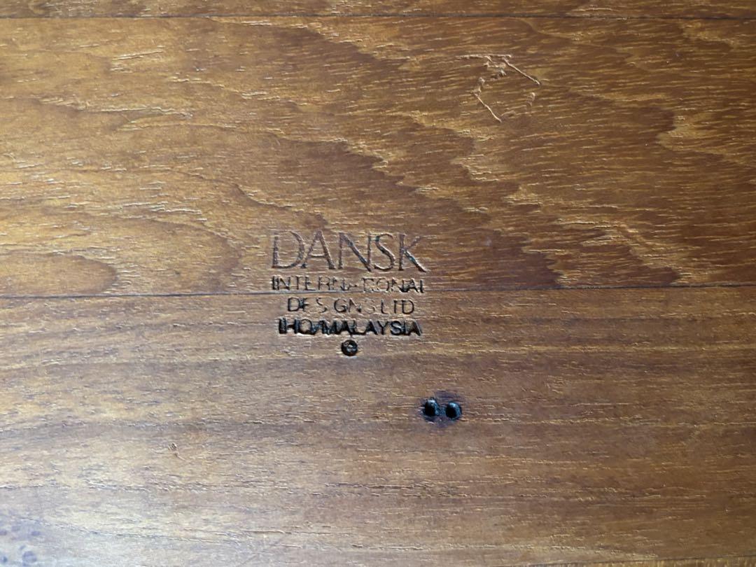 【DANSK ダンスク ヴィンテージ　アイスバスケット チーク材】