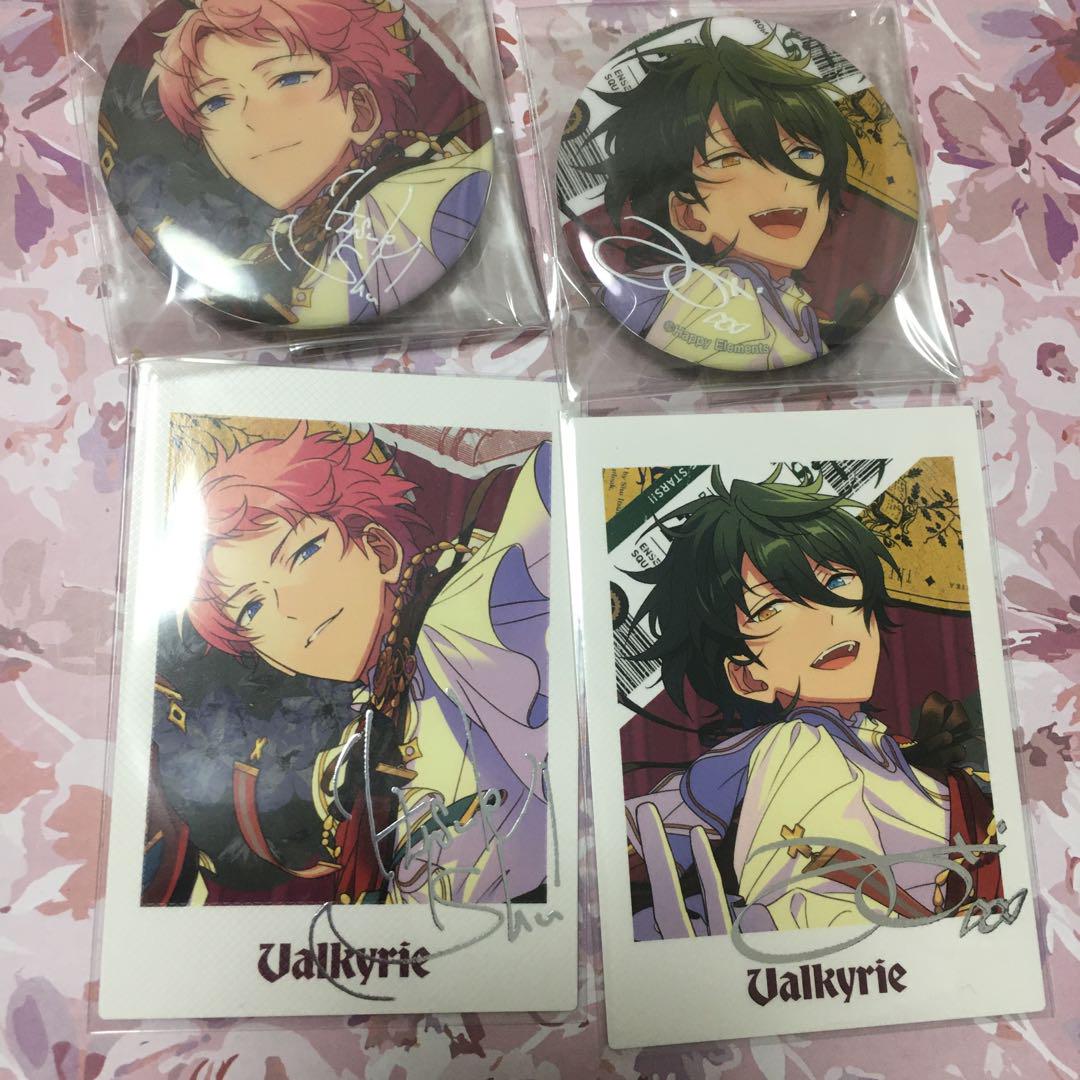 品質のいい 缶バッジ TRIP あんスタ Valkyrie 影片みか 斎宮宗 ピンズ・ピンバッジ・缶バッジ