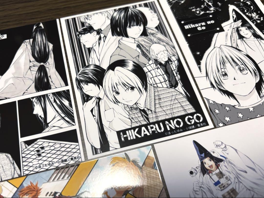 【3セット】くじ　E賞　ブロマイドセット全５種コンプ　ヒカルの碁　原画展 ヒカルの碁 原画展くじ E賞ブロマイド 5枚セット - メルカリ