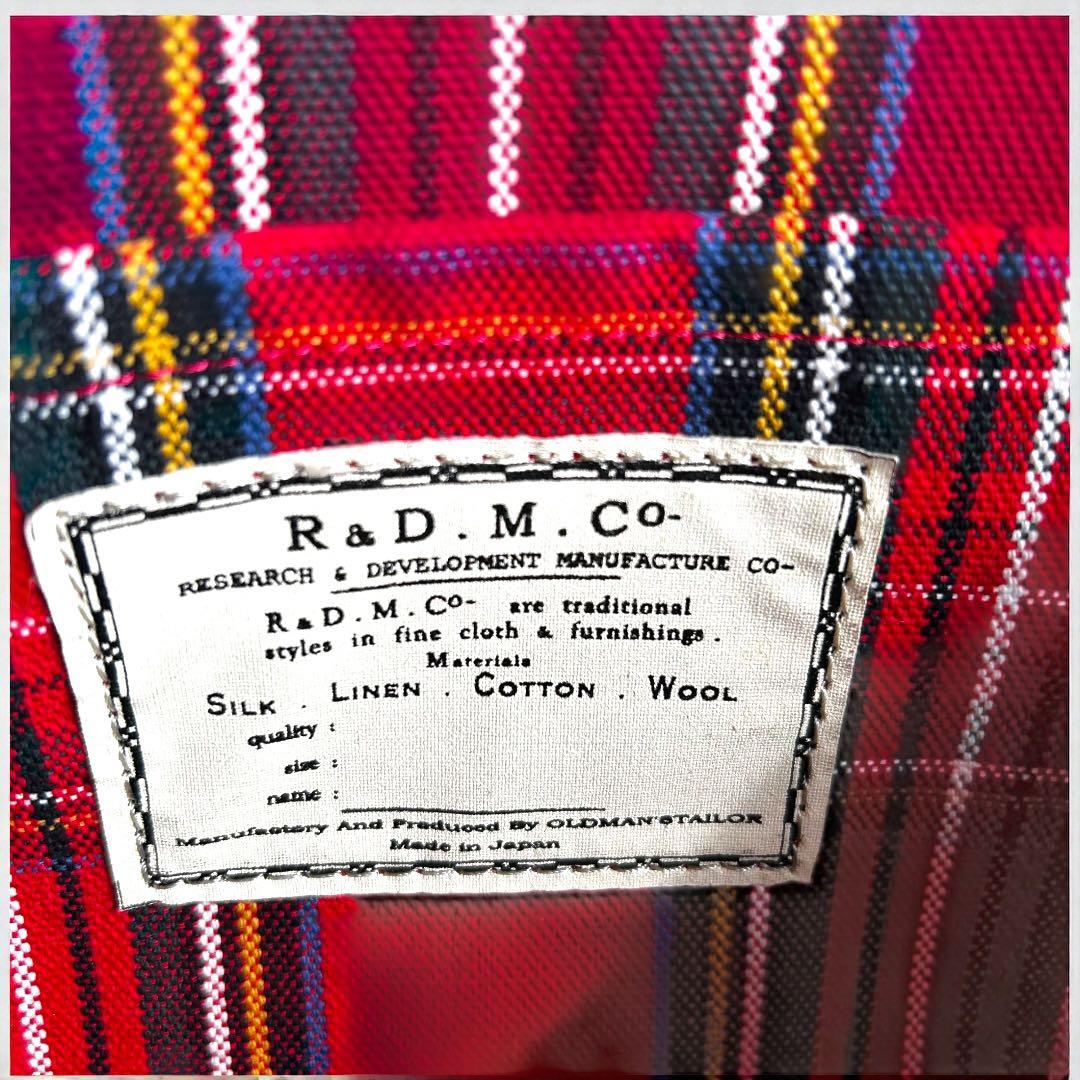 R&D.M.Co- オールドマンズテーラー トートバッグ チェック S R&D.M.Co- オールドマンズテーラー トートバッグ チェック S