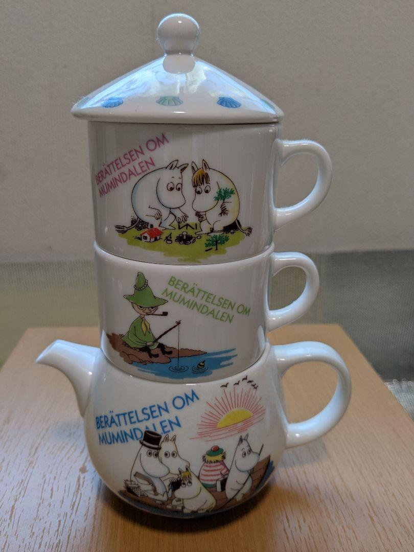 ムーミン コーヒーポット スタッキング