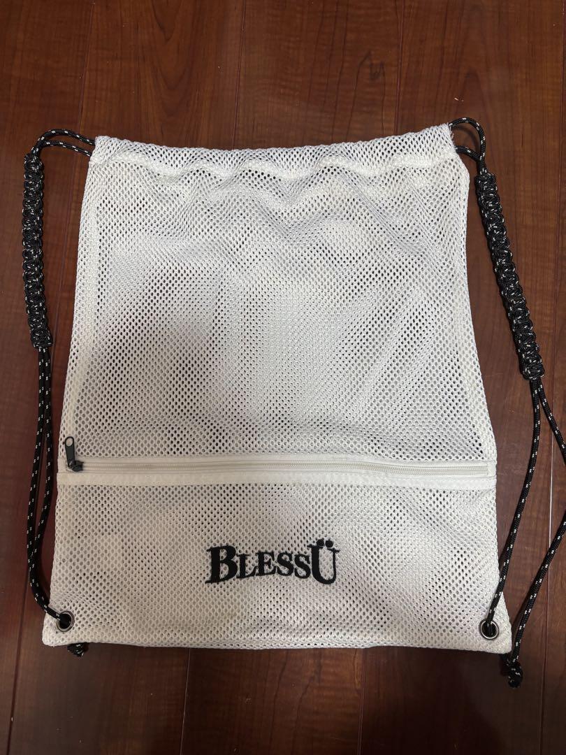 BlessU メッシュナップザック 白　ナップサック　ブレスユー bless u ブレスユー ナップサック ホワイト☆新品☆
