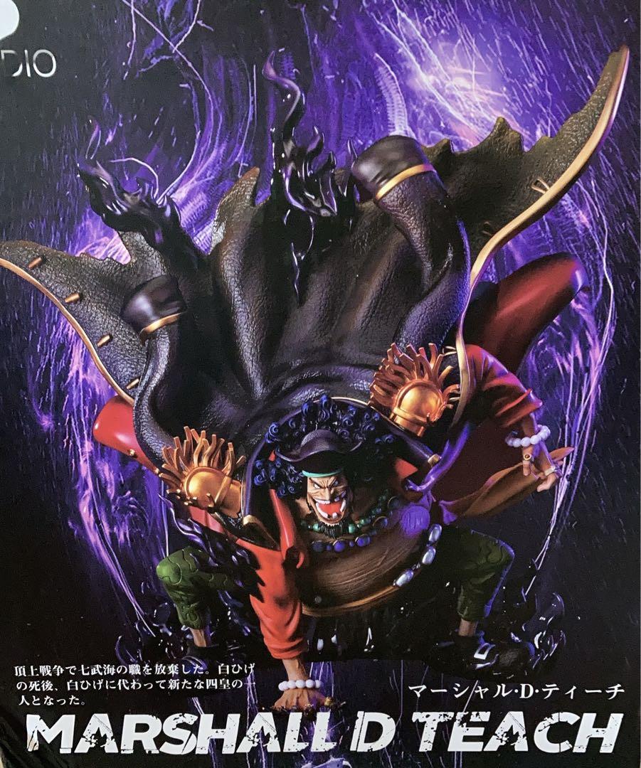 ワンピースフィギュア　黒ひげ　ガレージキットBTスタジオ