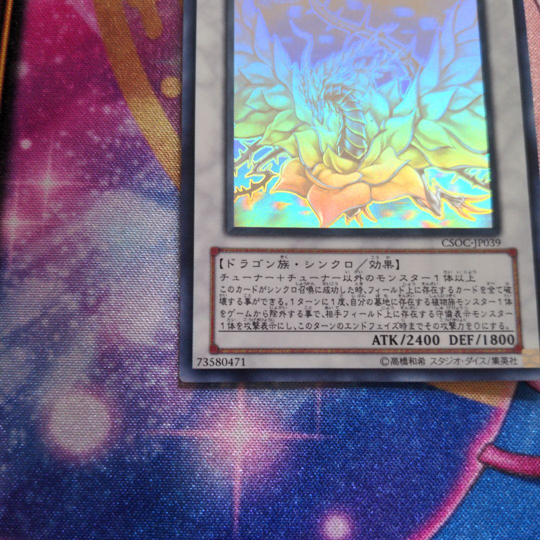 ブラックローズドラゴン　ホロ