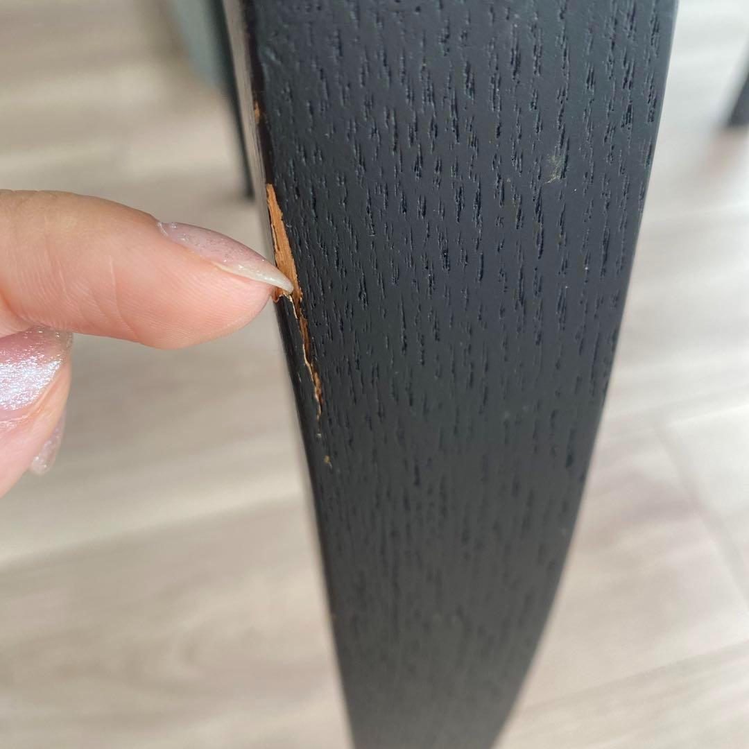 BoConcept ボーコンセプト 椅子 チェア ブラック レザー 木製