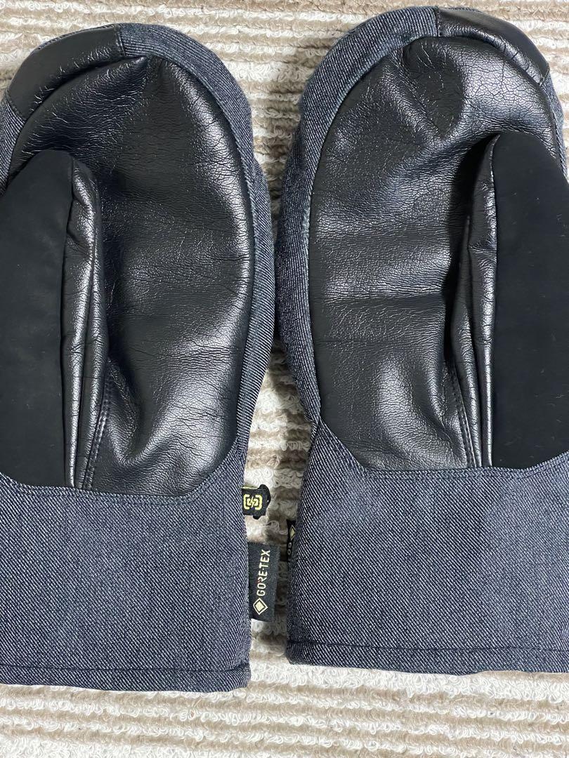 【BURTON GORE-TEX ミトン グレー　バートン　メンズ　Sサイズ】