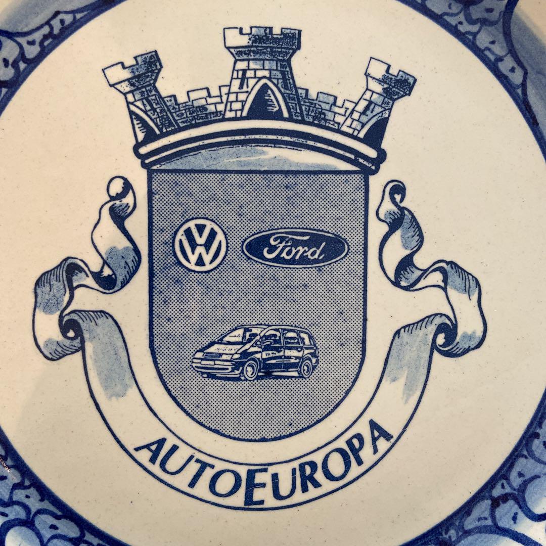 非売品 VW×FORD AutoEuropa シャラン/ギャラクシー記念プレート 非売品 VW×FORD AutoEuropa シャラン/ギャラクシー記念プレート