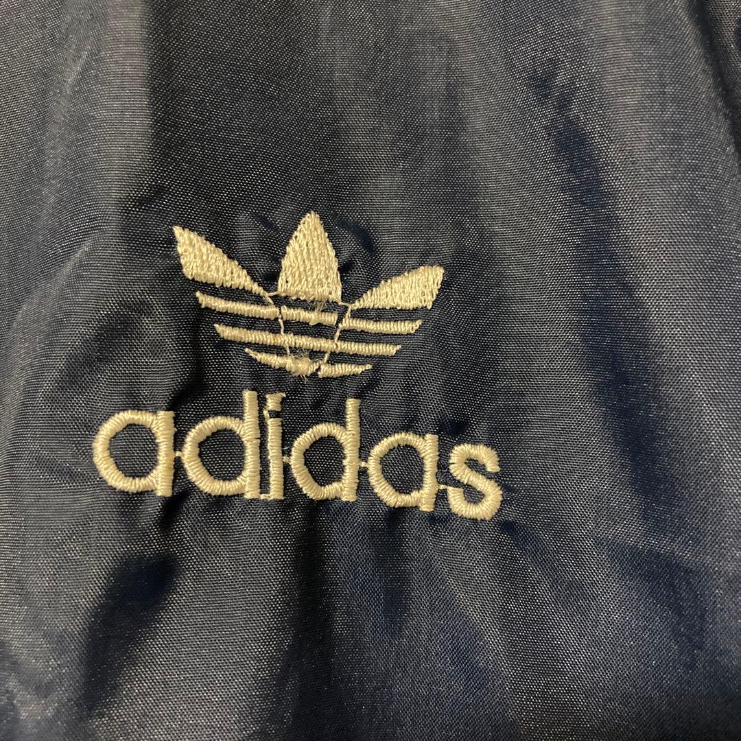 アディダス デサント ナイロンジャケット ウインドブレーカー ネイビー アディダス デサント ナイロンジャケット ウインドブレーカー ネイビー