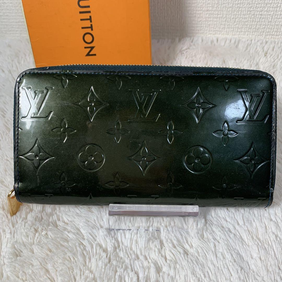 ルイヴィトン 財布　長財布 ヴェルニ ジッピーウォレット M93722