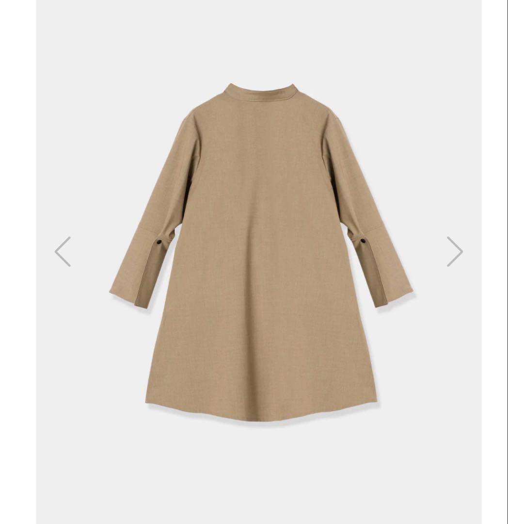 Louren back open standcollar blouse レディース