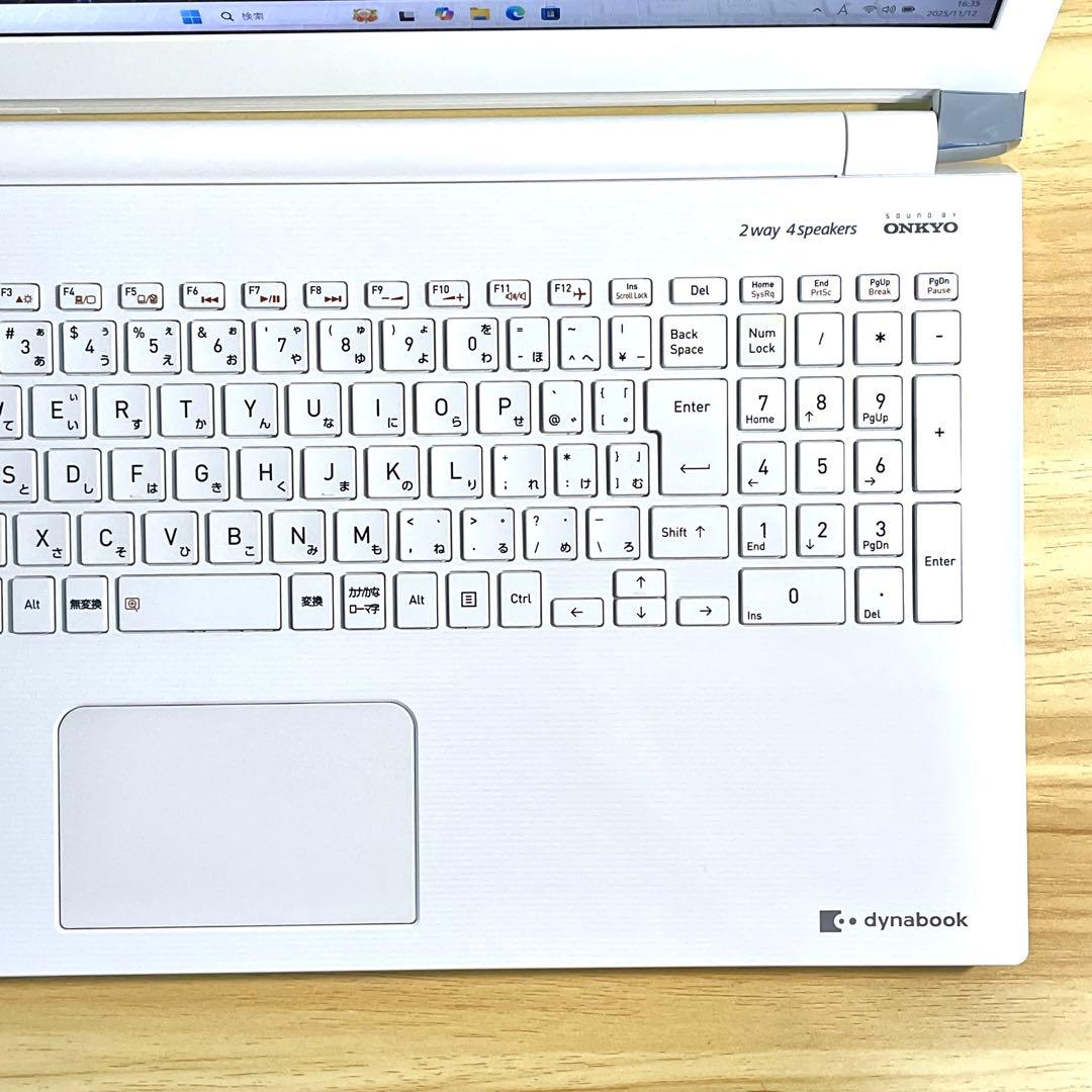 dynabook T75/Corei7/16GB/SSD512GB/ブルーレイ dynabook T75/Corei7/16GB/SSD512GB/ブルーレイ