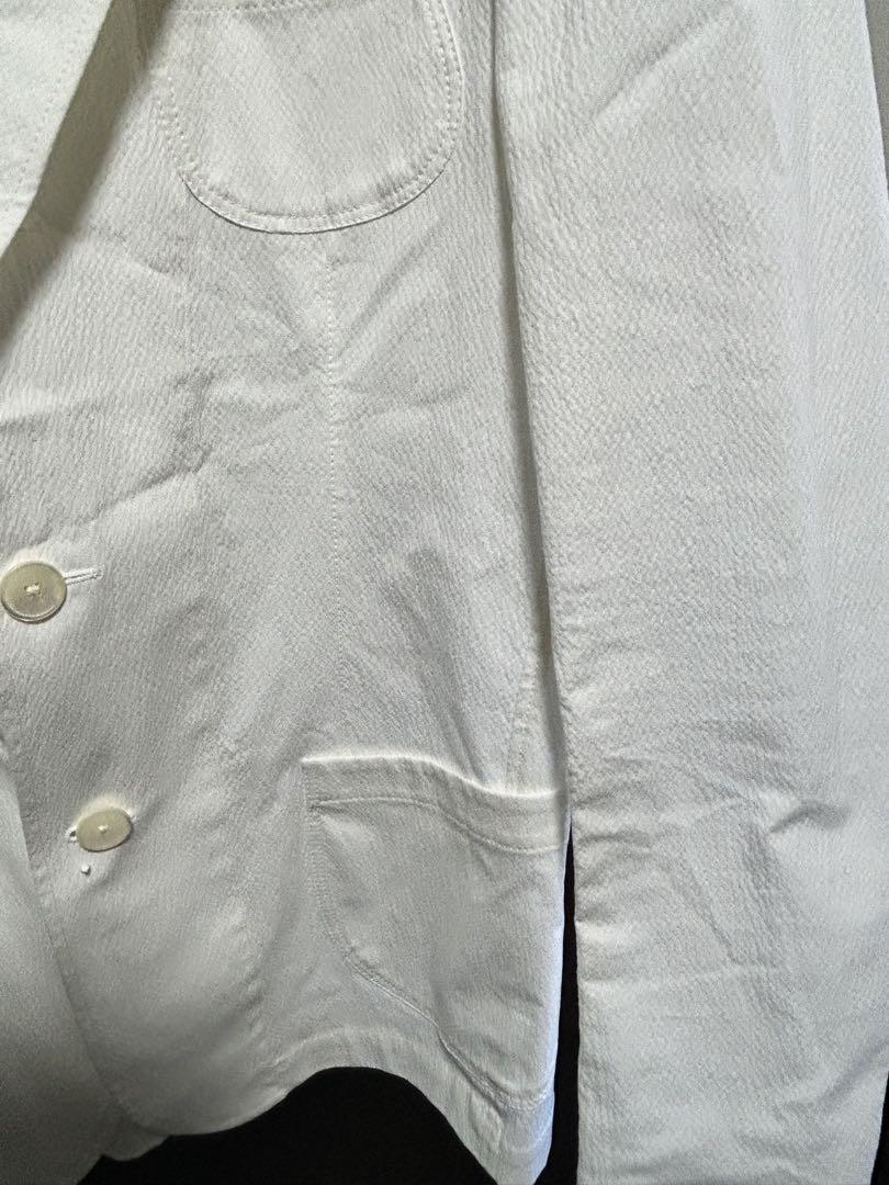 LARDINI 超薄手シアサッカー シャツジャケット 46