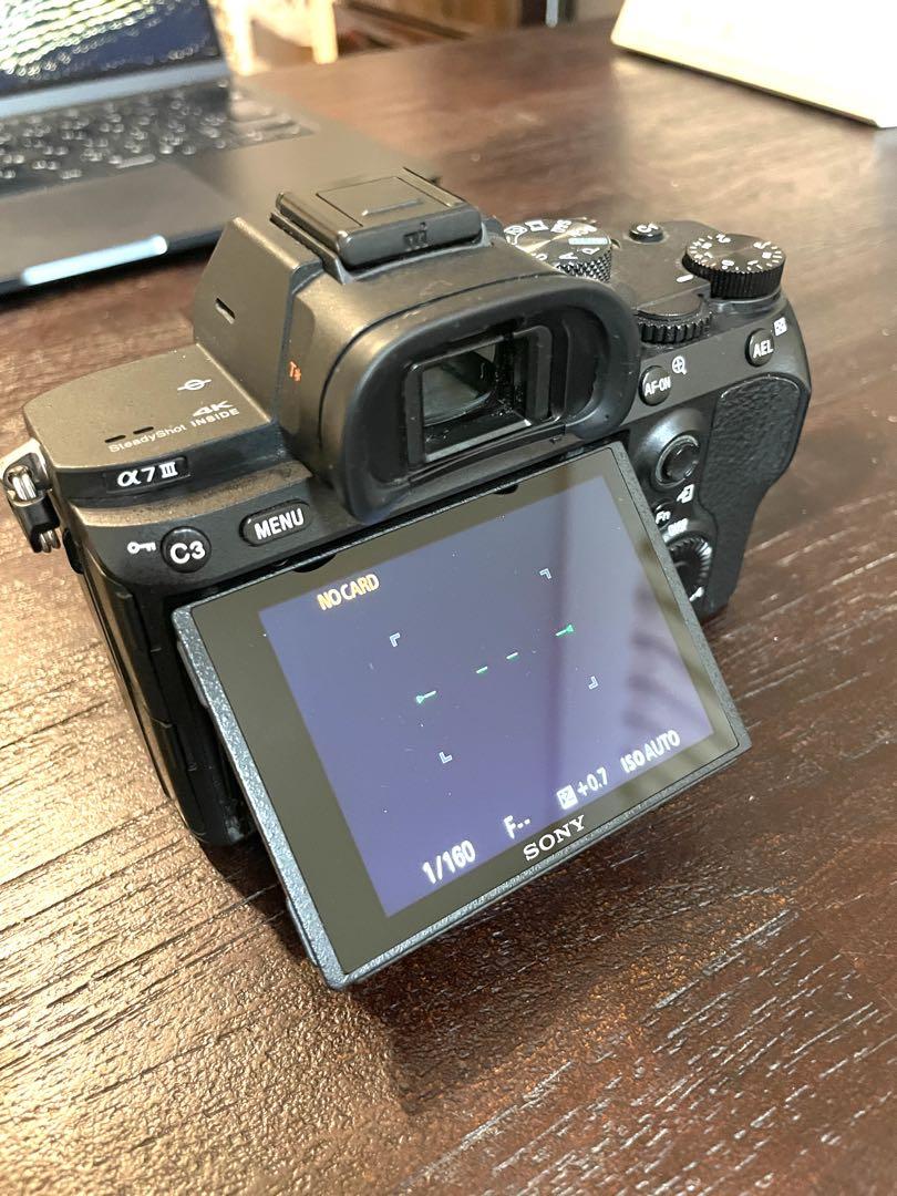 【値下げ交渉可】Sony α7 III ミラーレスカメラ 本体 値下げ交渉可】Sony α7 III ミラーレスカメラ 本体 カメラ