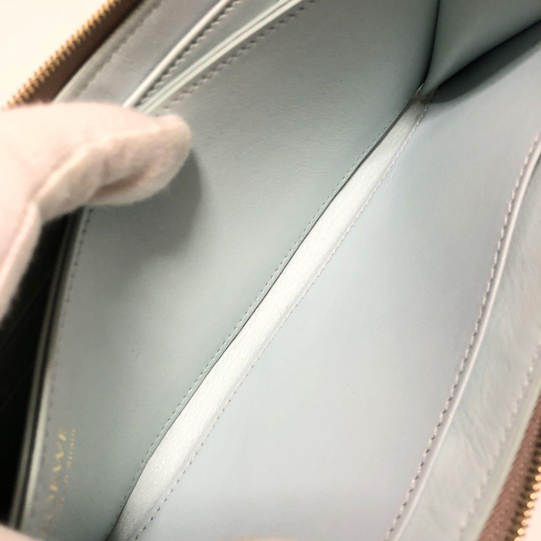 【美品】LOEWE ロエベ ノット　ジップアラウンド　ラウンドファスナー長財布