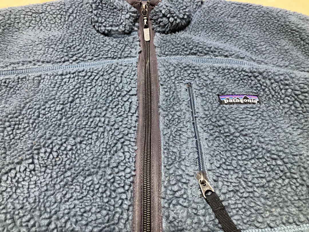 希少品　パタゴニア　patagonia フリースベスト　ブルー　メンズ XL