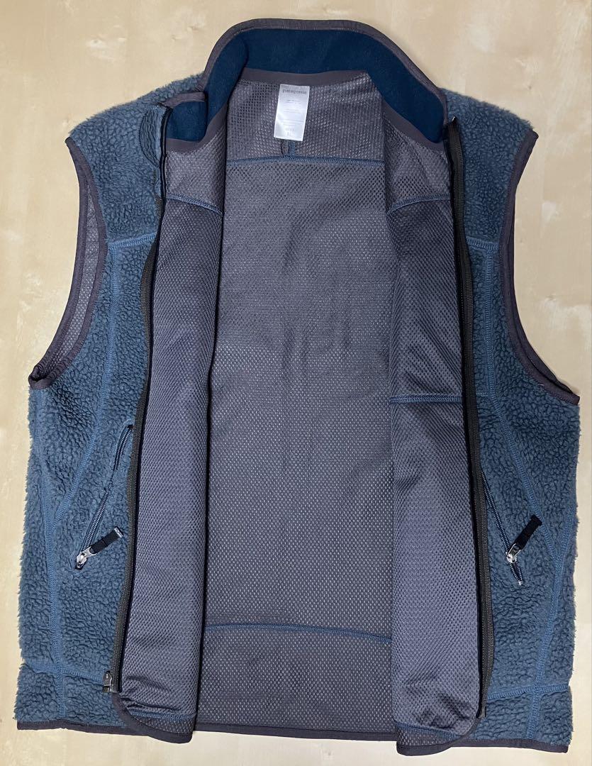希少品　パタゴニア　patagonia フリースベスト　ブルー　メンズ XL