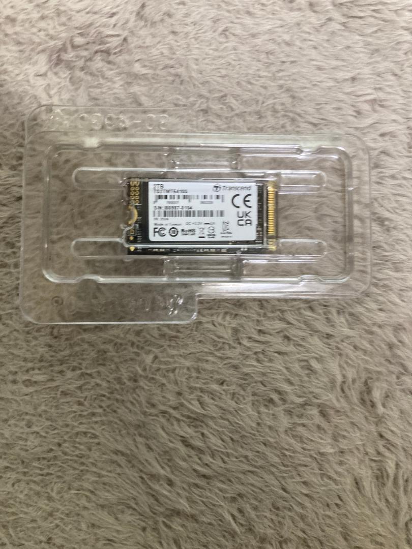 内蔵型SSD Transcend M.2 NVMe SSD 2TB 2242