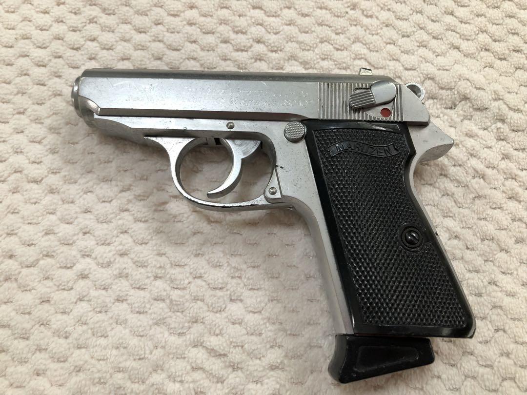 マルゼン　ワルサーPPK 固定スライド　ガスガン