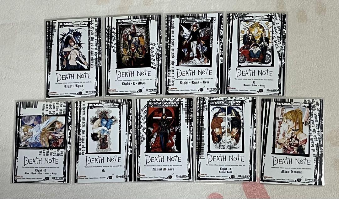 デスノート(DEATH NOTE)☆トレーディングカード No.1〜72番セット
