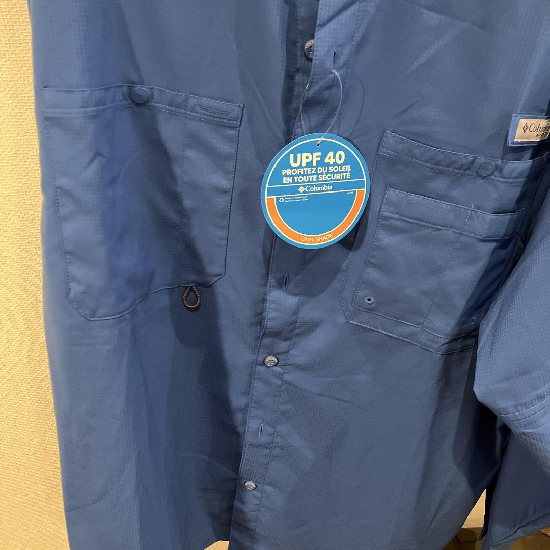 Columbia PFGシャツ フィッシング オムニシェイド デッドストック