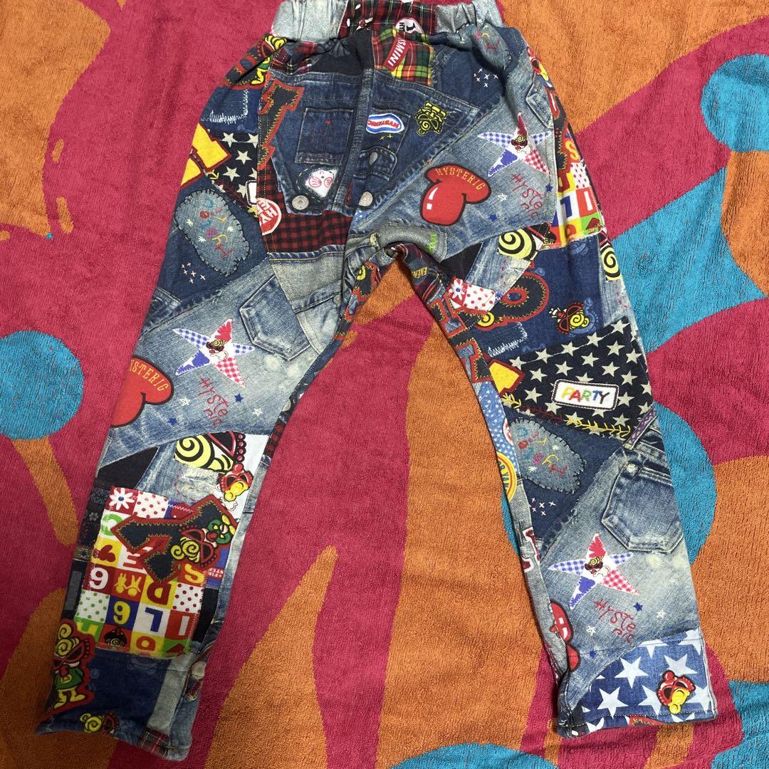 ヒステリックミニ　Like a denim　パンツ　120
