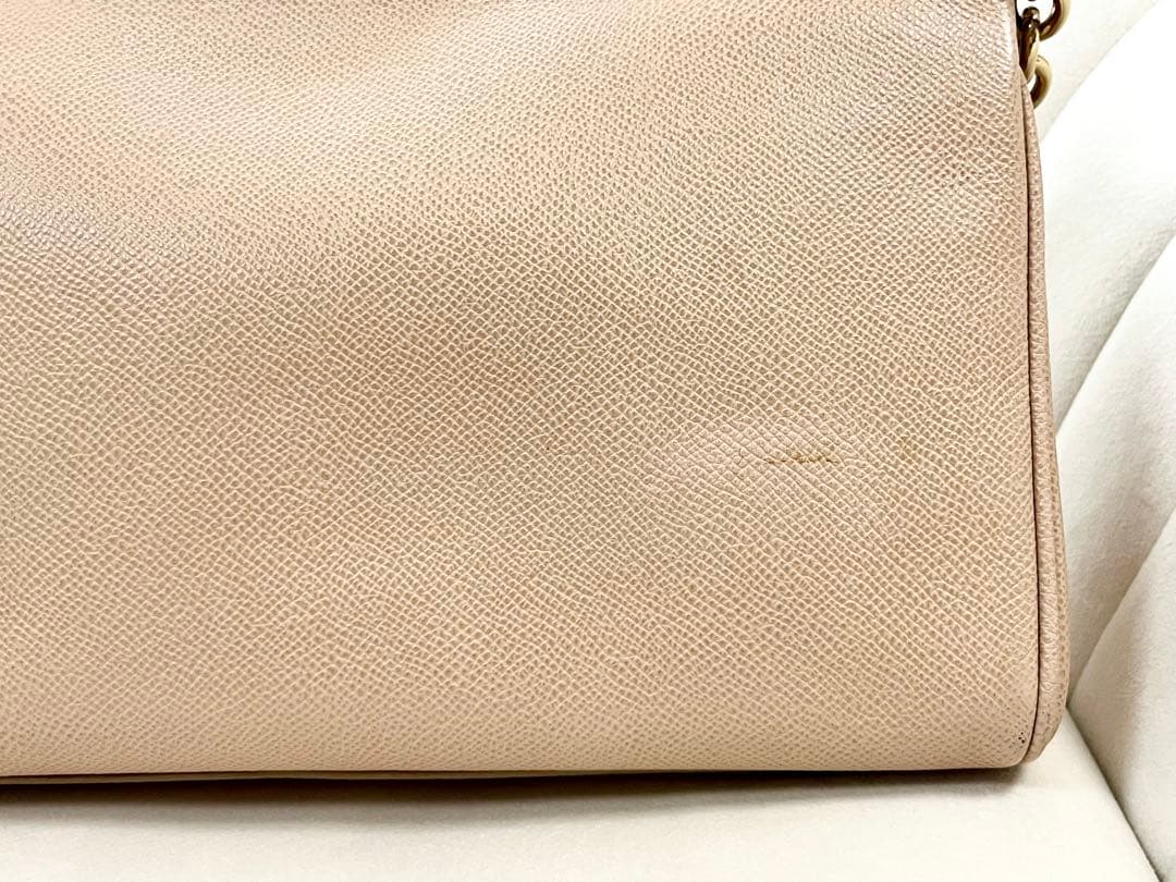 ★サマーセール中★DOLCE&GABBANA レザー ショルダー ハンドバッグ