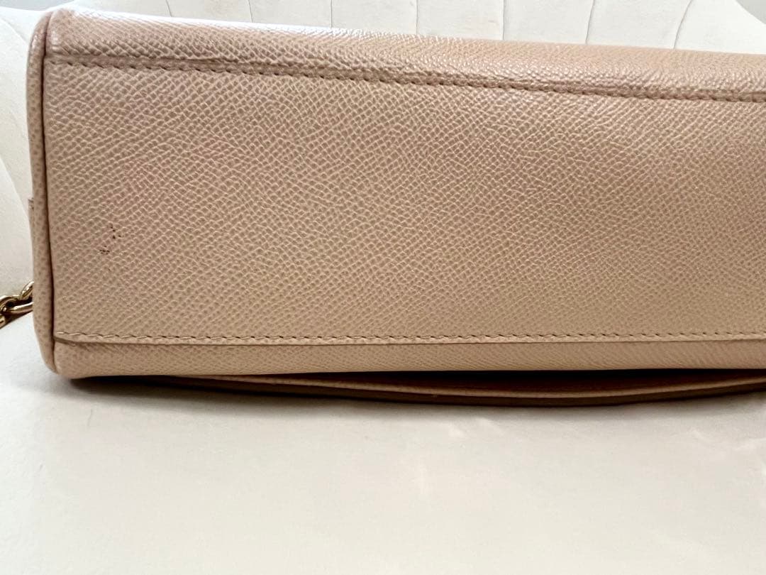 ★サマーセール中★DOLCE&GABBANA レザー ショルダー ハンドバッグ