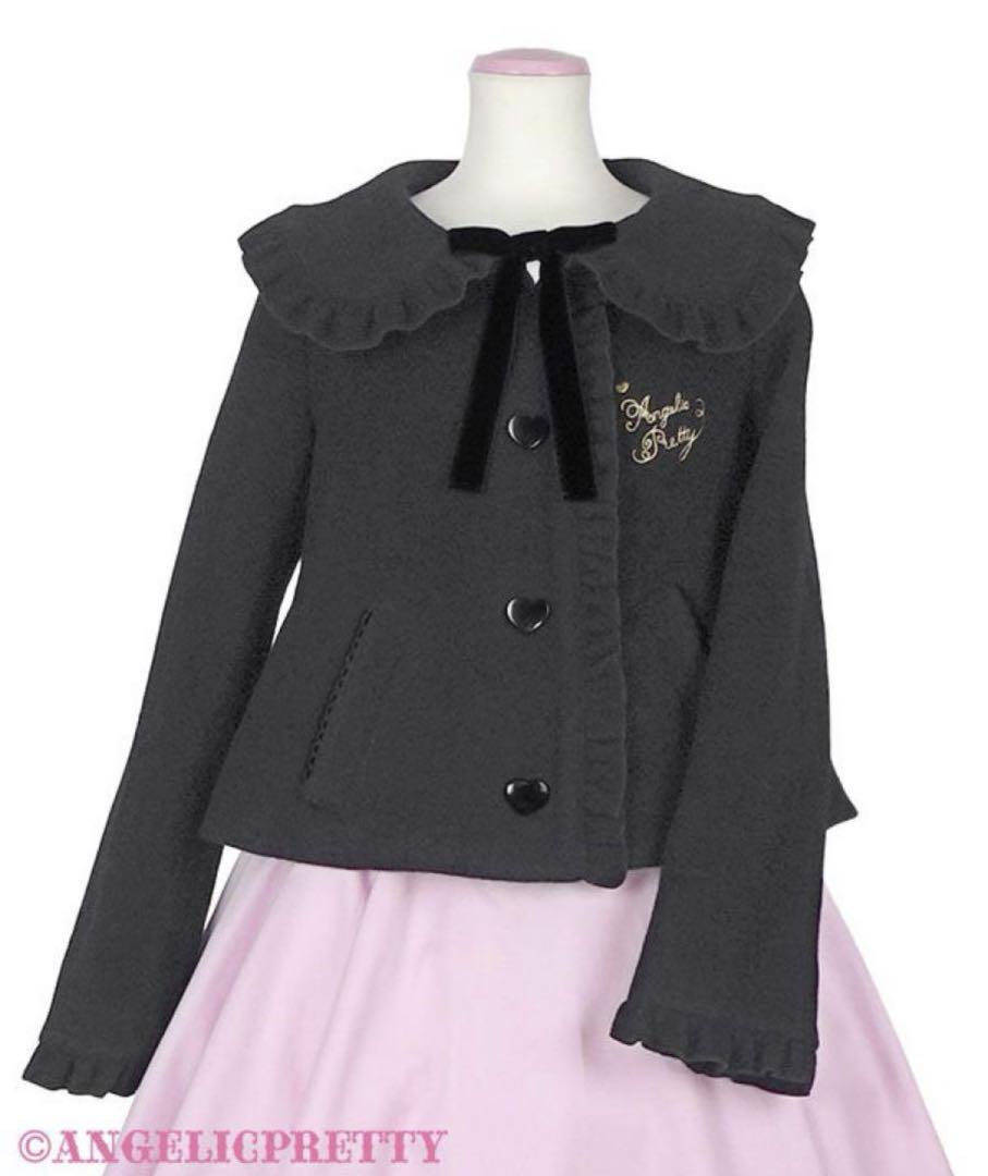 Angelic Pretty Frill Heartコート クロ