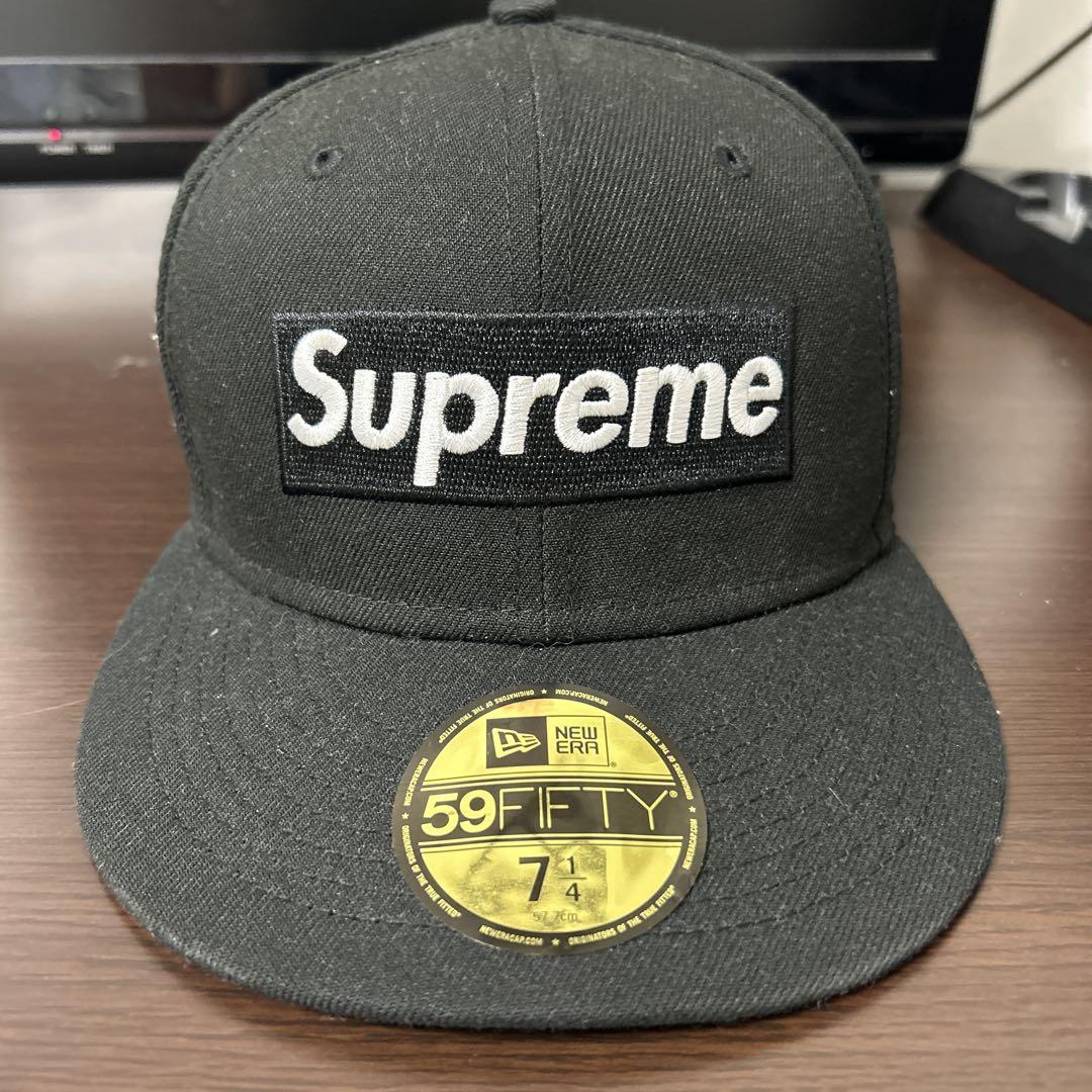 Supreme Money Box Logo New Era 黒 シュプリーム