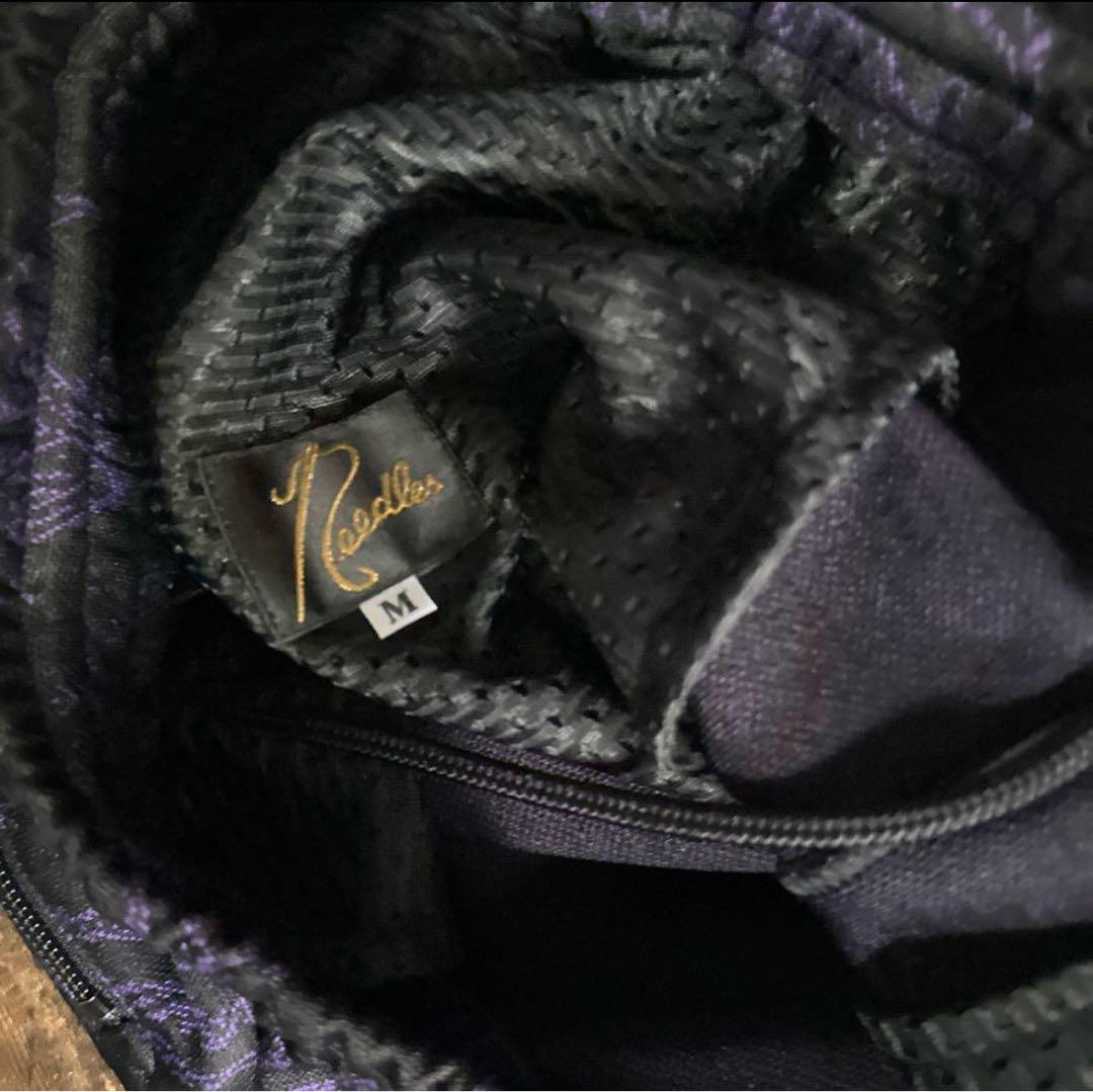 パンツ NEEDLES Track Pant Paisley black purple