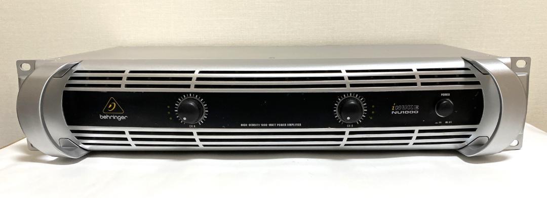 behringer iNUKE NU1000 パワーアンプ