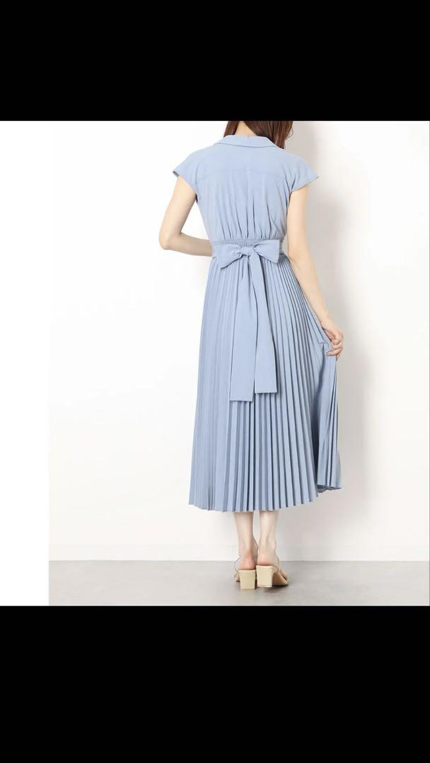 【美品】Apuweiser-riche トレンチライクプリーツワンピース