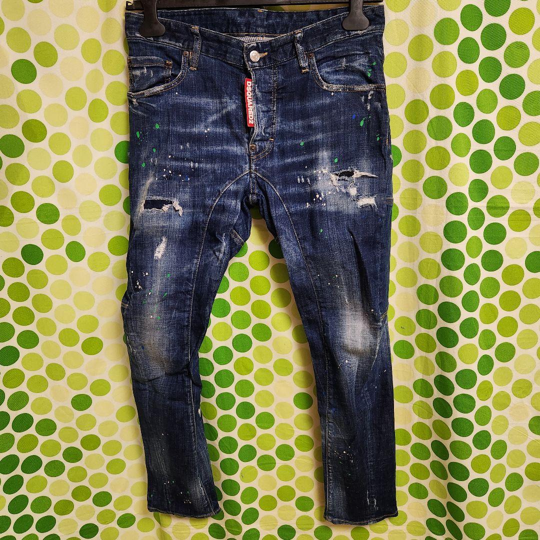 Dsquared2 タイディバイカー ビッグタグ 44 デカタグ 2019aw Dsquared2 タイディバイカー ビッグタグ 44 デカタグ 2019aw